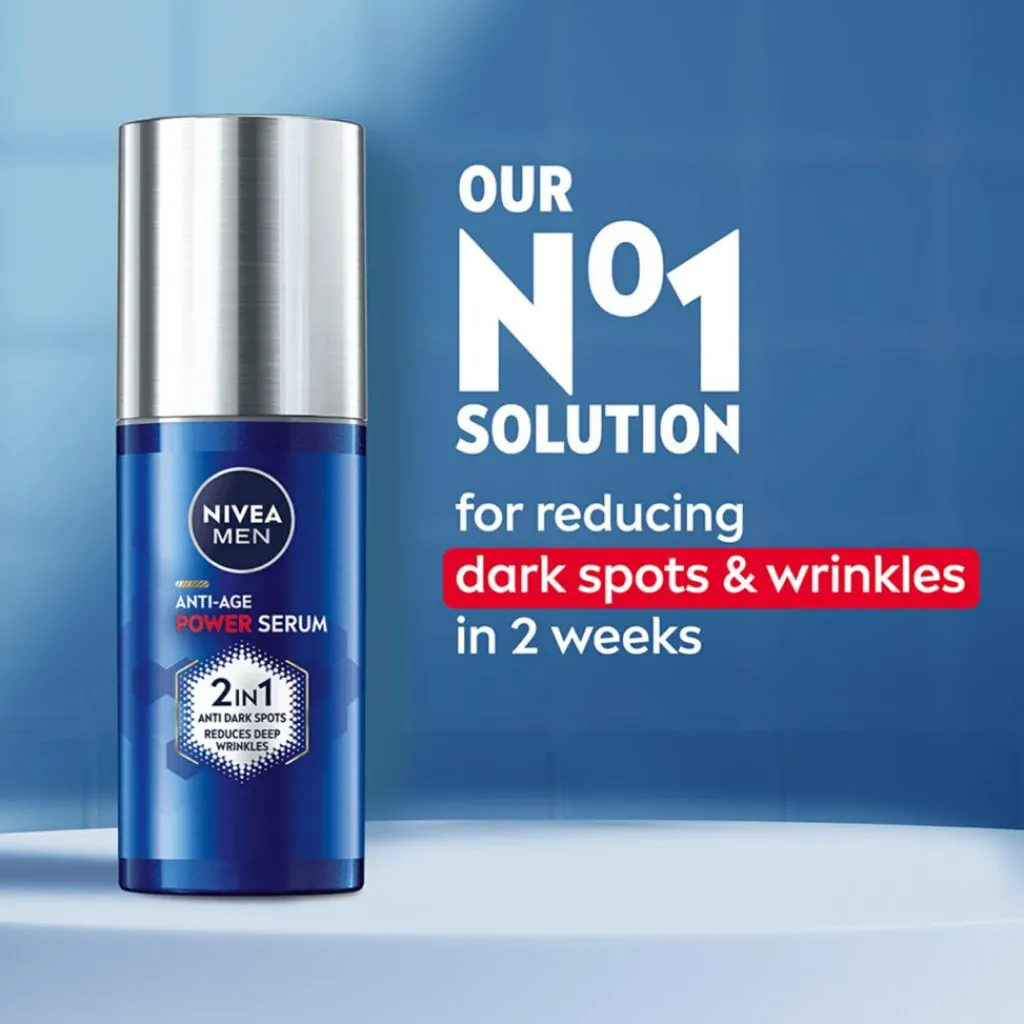NIVEA Ansigtspleje>Luminous Men Anti-age 2in1 Power Serum