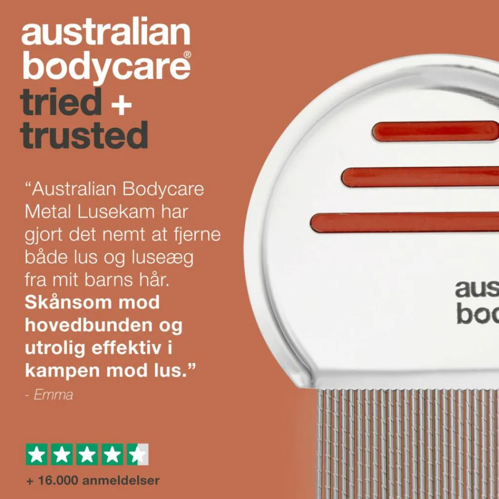 Australian Bodycare Lusekam<Børn Lus|Lus