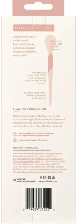Ecotools Luxe Flawless Foundation Makeup Brush< Foundationbørster