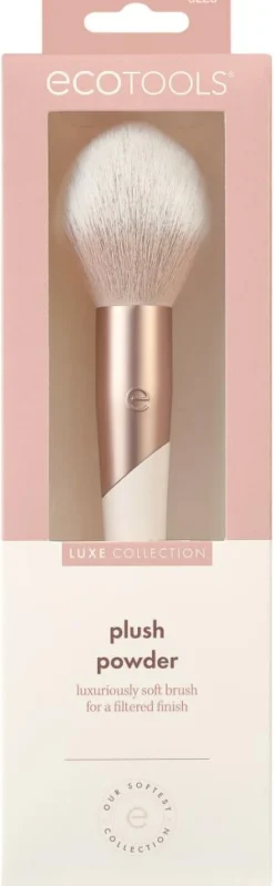 Ecotools Pudderbørster>Luxe Plush Powder Makeup Brush