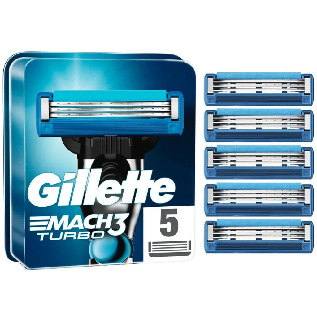 Gillette Skrabere & Blade>Mach3 Turbo Barberblade