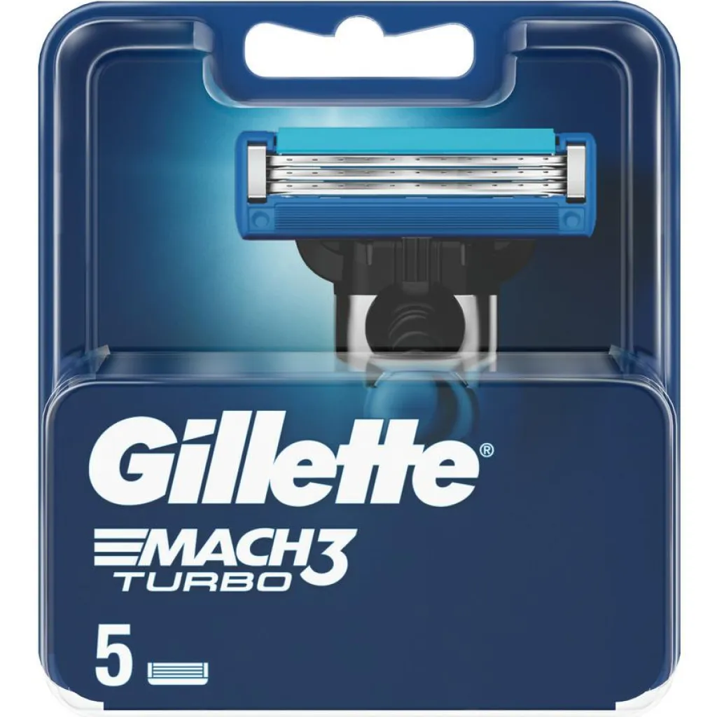 Gillette Skrabere & Blade>Mach3 Turbo Barberblade