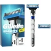 Gillette Mach3 Turbo barberskraber + 1 barberblad< Skrabere & Blade
