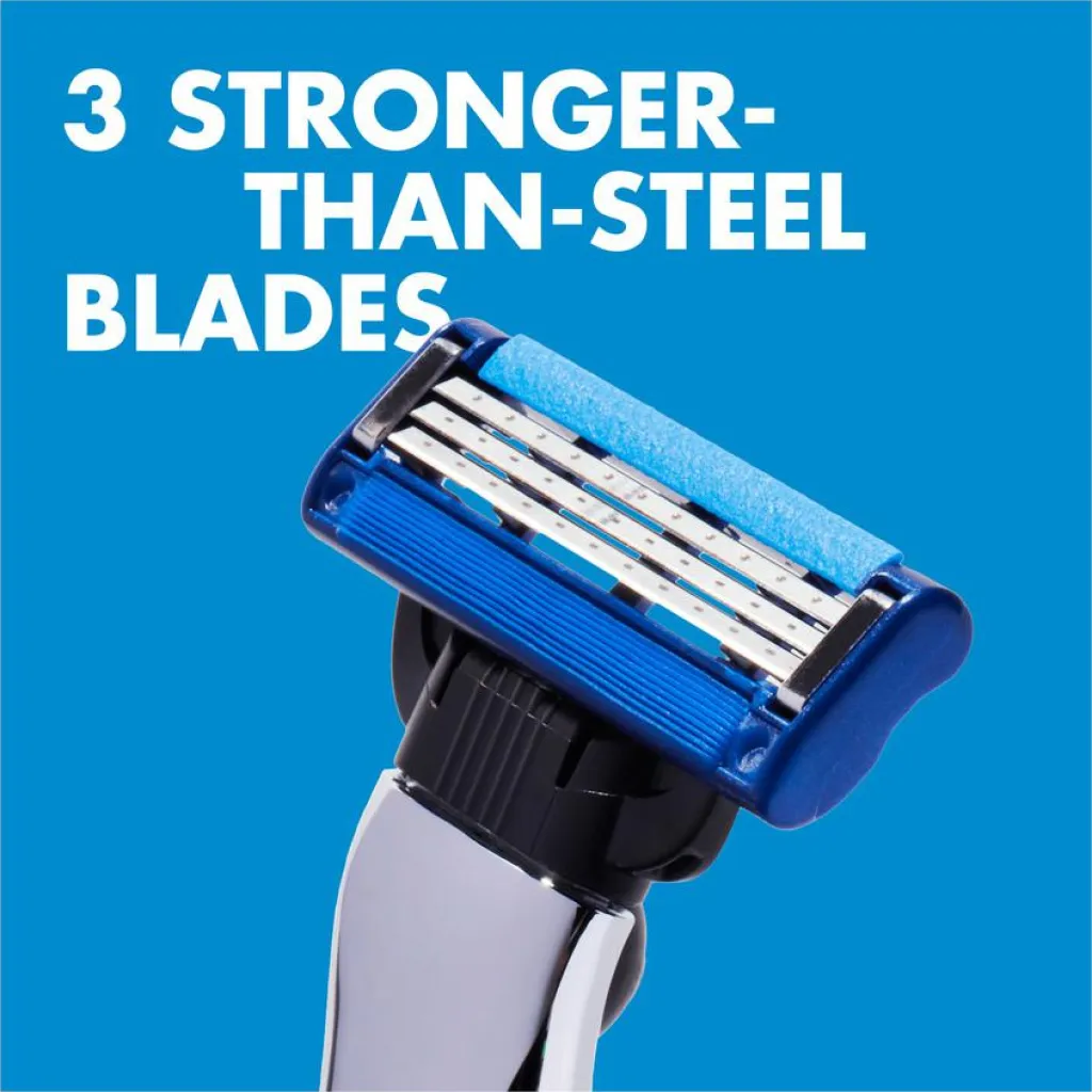 Gillette Mach3 Turbo barberskraber + 1 barberblad< Skrabere & Blade