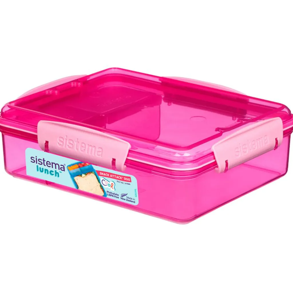 Sistema Madkasser|Opbevaring & Organisering<Madkasse Snack Attack Duo
