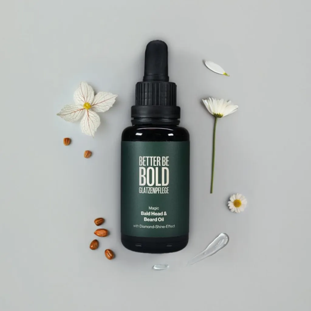 Better Be Bold Magic Bald Head & Beard Oil< Skægolie