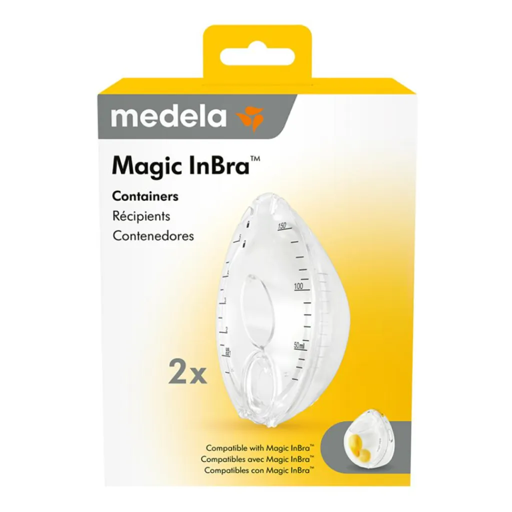 Medela Tilbehør Til Brystpumper<Magic InBra Beholdere