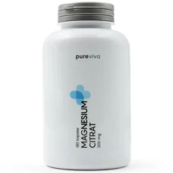 Pureviva Magnesium Citrat 200 mg< Magnesium