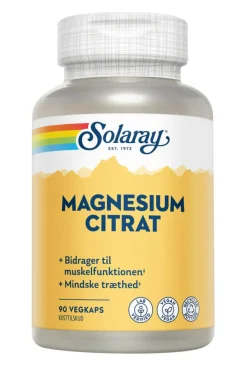Solaray Magnesium>Magnesium Citrat 250 mg