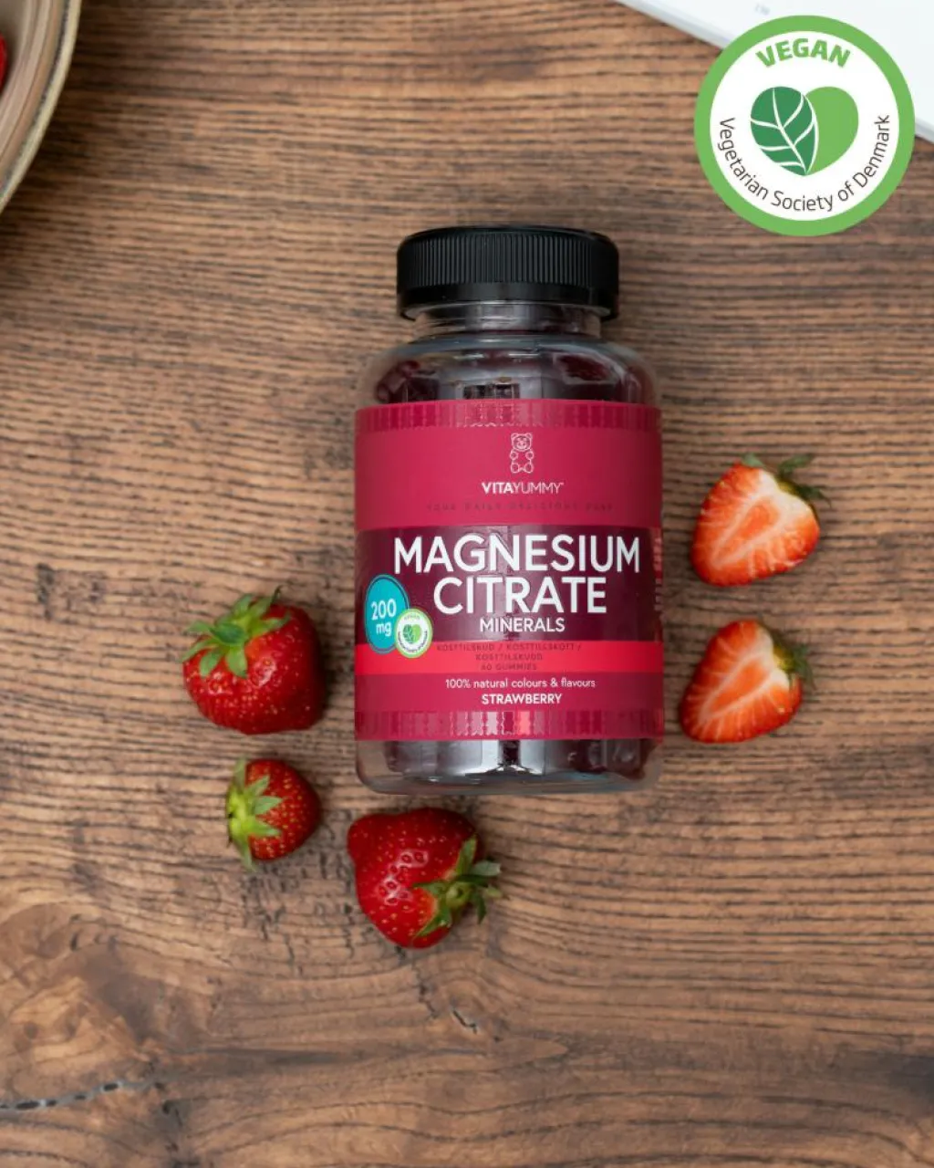 VitaYummy Magnesium Citrate Strawberry< Magnesium