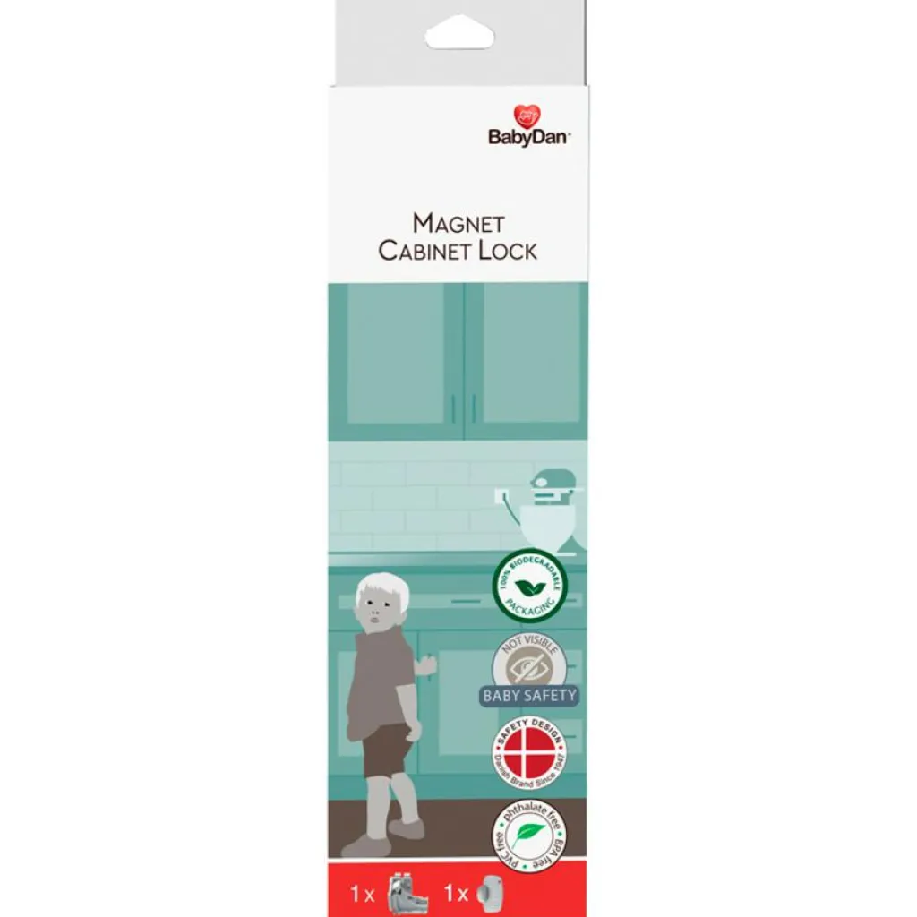 BabyDan Sikkerhed>Magnet Cabinet Lock