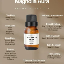 COOHÉ Magnolia Aura Aroma Scent Oil< Duftolier