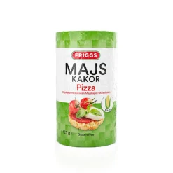 Friggs Chips & Kiks<Majskakor Pizza