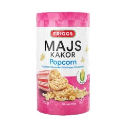 Friggs Chips & Kiks<Majskakor Popcorn