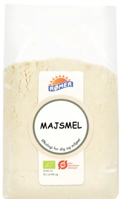 Rømer Majsmel Ø< Bagning