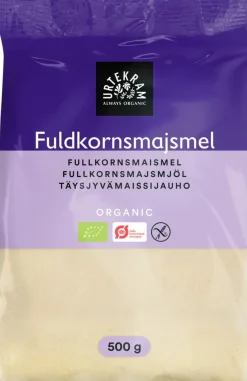 Urtekram Bagning<Majsmel fuldkorn Ø