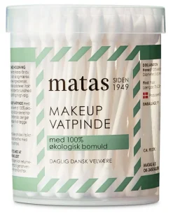 Matas Striber Makeup Vatpinde med Papir< Vat & Vatpinde|Renseprodukter