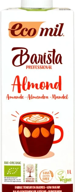 Ecomil Mandeldrik Barista Ø< Mælkefri Drikke