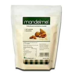 Sukrin Mandelmel< Bagning