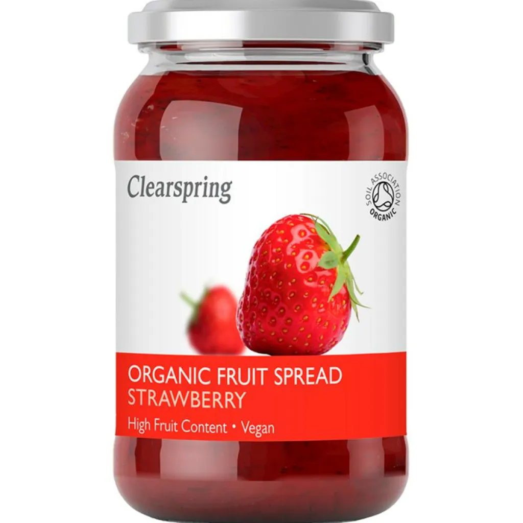 Clearspring Smørepålæg<Marmelade Jordbær Ø