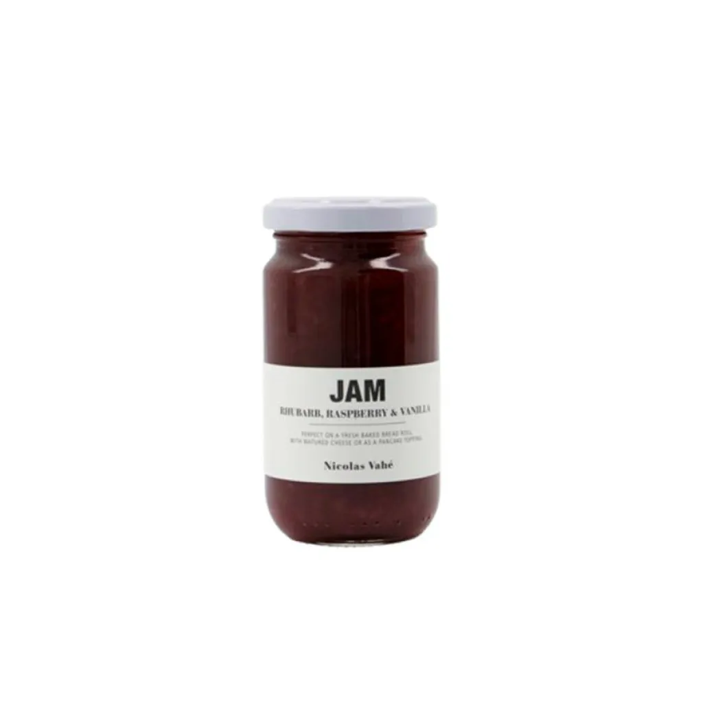 Nicolas Vahé Marmelade, Rhubarb, Raspberry & vanilla< Smørepålæg