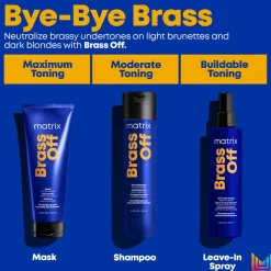 Matrix Glans<Brass Off All-in-One Toning Spray