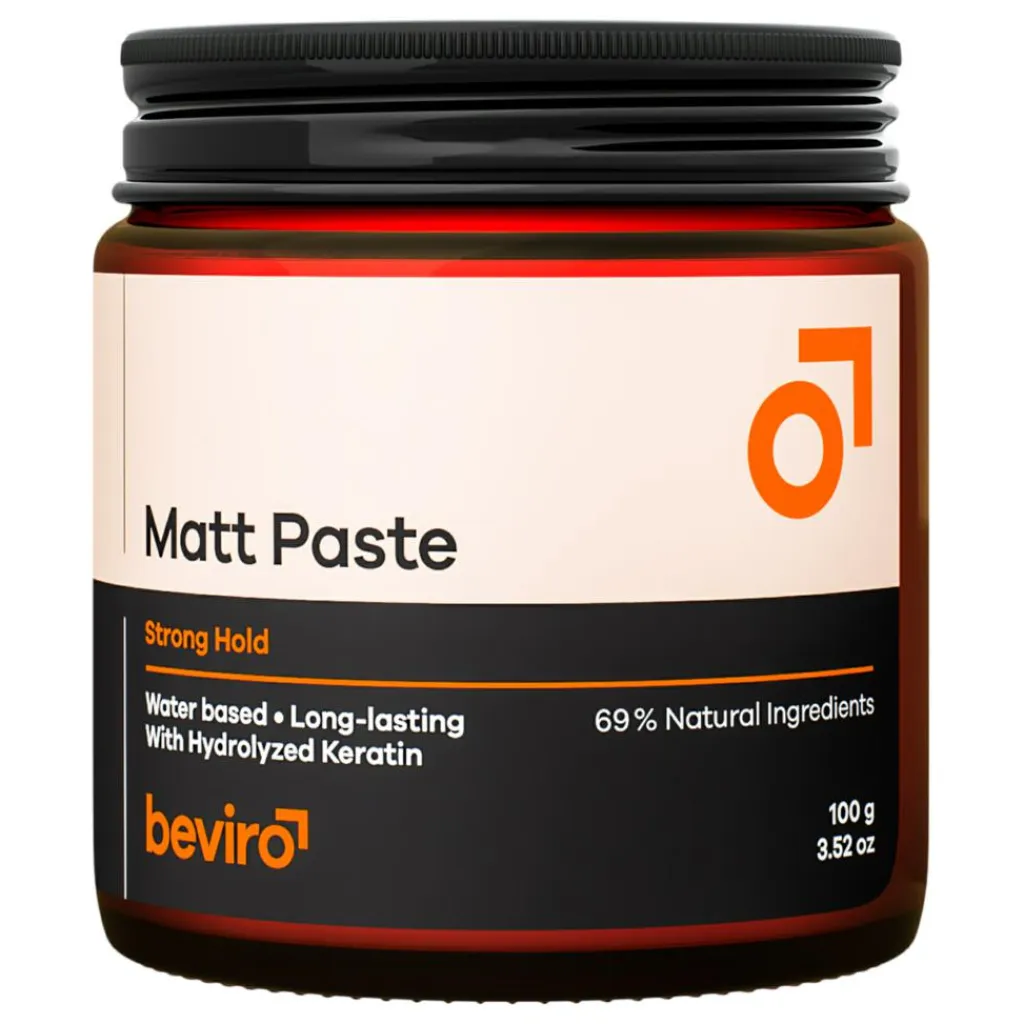 Beviro Matt Paste, Strong Hold< Hårvoks