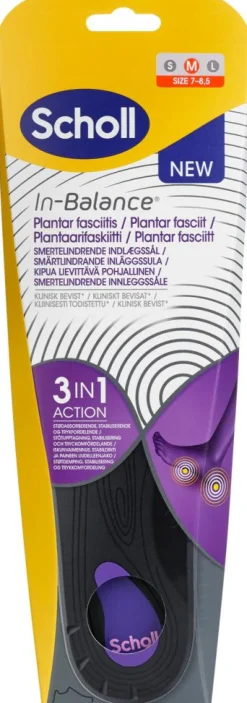 Scholl Såler & Indlæg>Med Insoles Plantar Fasciitis