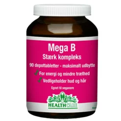 Health Care Mega B stærk kompleks< B-Vitamin