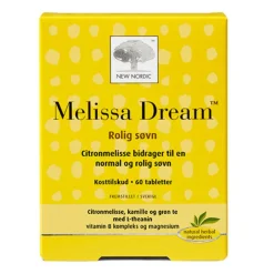 New Nordic Melissa Dream< Kosttilskud Til Søvn|Søvn