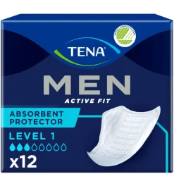 Tena Inkontinens|Inkontinens>Men Active Fit Inkontinensindlæg