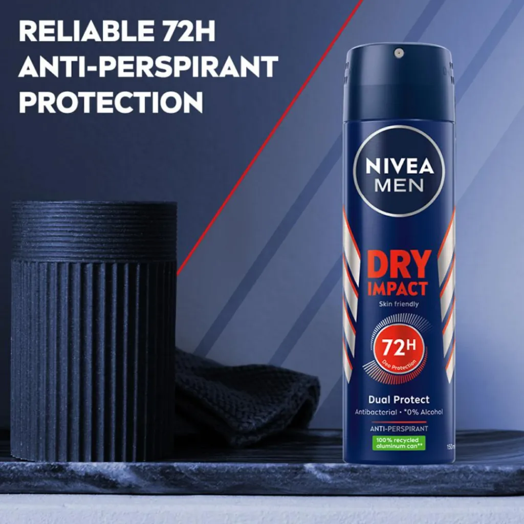 NIVEA Deodoranter|Til Ham>Men Deodorant Dry Impact Spray