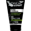 L'Oréal Paris Ansigtspleje>Men Expert Face Cleansing Gel Pure Charcoal Wash