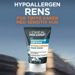 L'Oréal Paris Ansigtspleje<Men Expert Magnesium Defence Hypoallergenic Face Wash