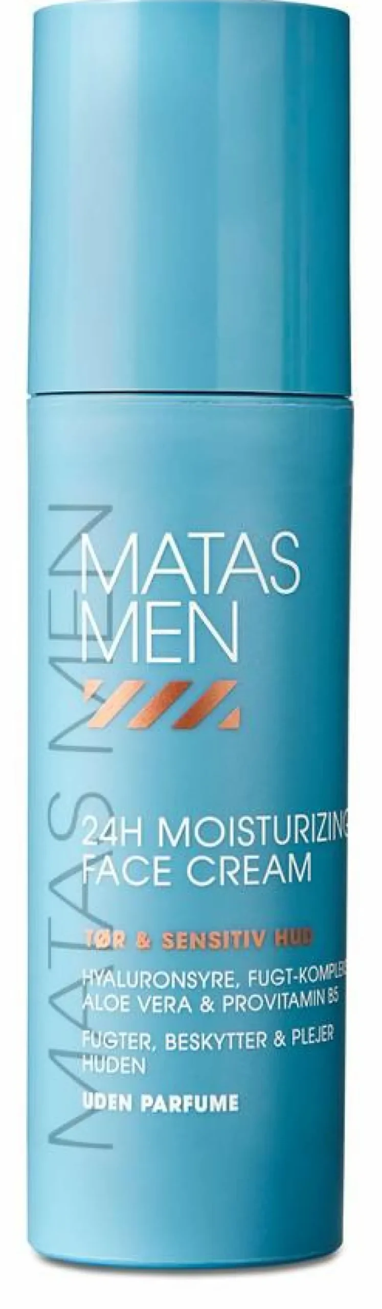 Matas Striber Men 24H Moisturizing Face Cream til Sensitiv Hud Uden Parfume< Dagcreme