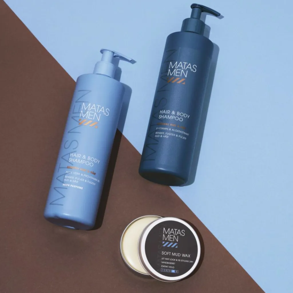 Matas Striber Shampoo|Kropspleje>Men Hair & Body Shampoo til Sensitiv Hud Uden Parfume