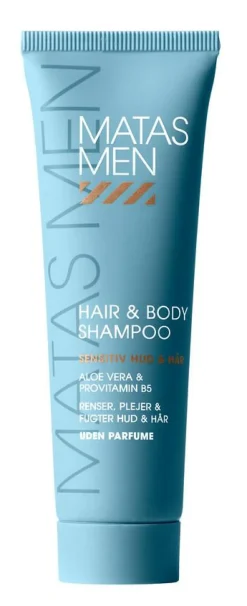 Matas Striber Rejsestørrelser|Rejsestørrelser>Men Hair & Body Shampoo til Sensitiv Hud Uden Parfume