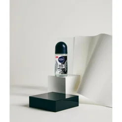 NIVEA Men Invisible Black & White Deo Roll-On< Deodoranter|Til Ham