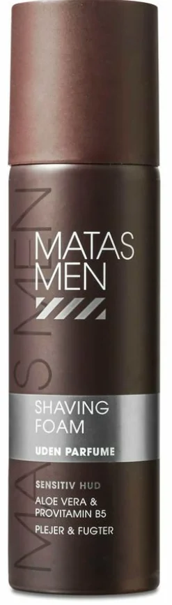 Matas Striber Skum, Sprit & Gel>Men Shaving Foam til Sensitiv Hud Uden Parfume