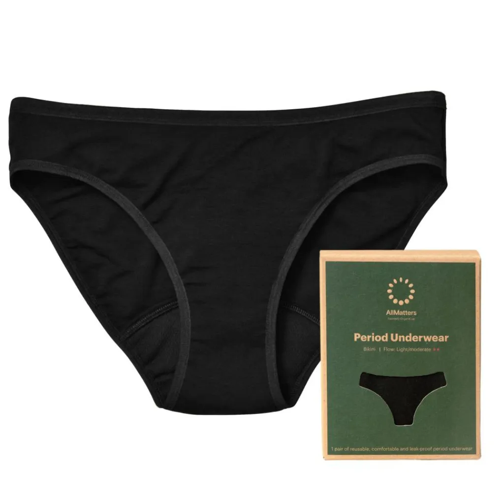 AllMatters Menstruationstrusse Bikini Let/Moderat< Tøj|Bind & Indlæg