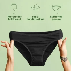 AllMatters Menstruationstrusse Bikini Let/Moderat< Tøj|Bind & Indlæg