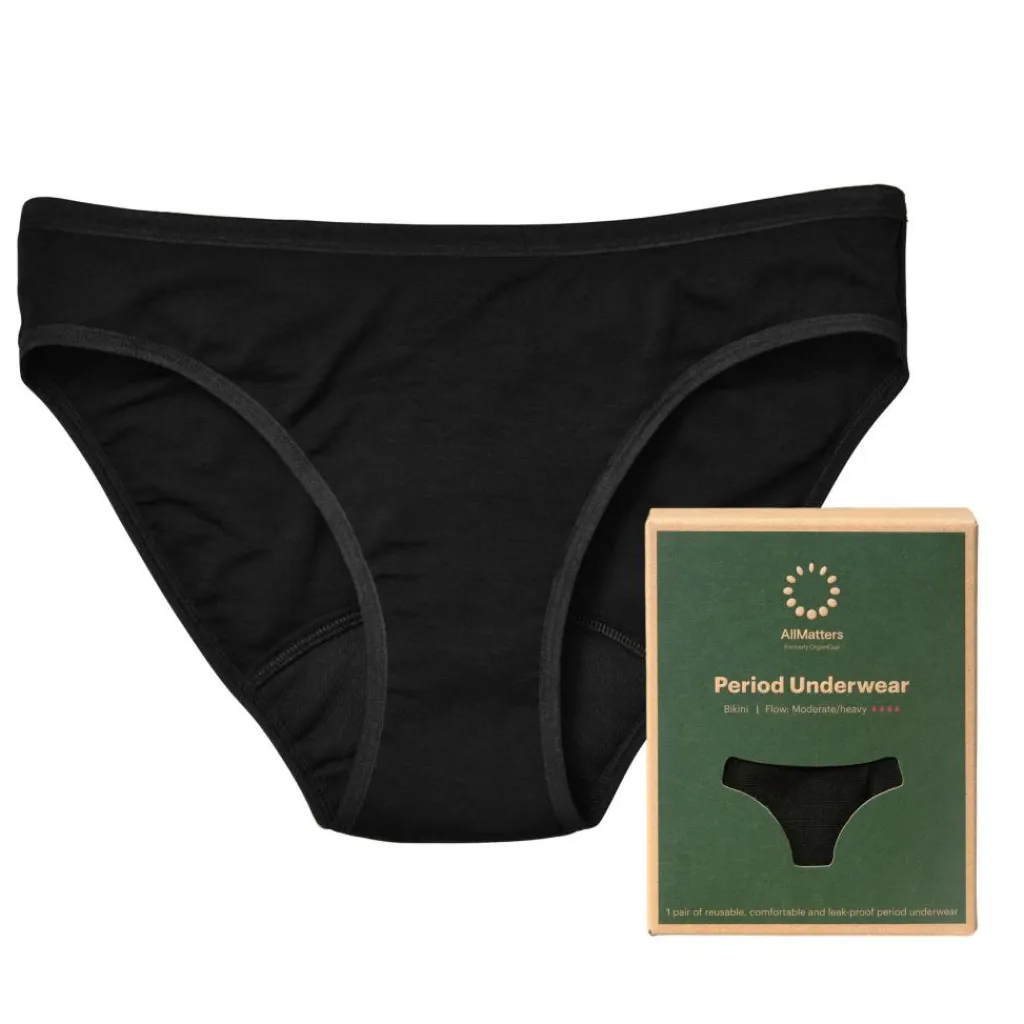 AllMatters Menstruationstrusser Bikini Moderat/Kraftig< Tøj|Bind & Indlæg