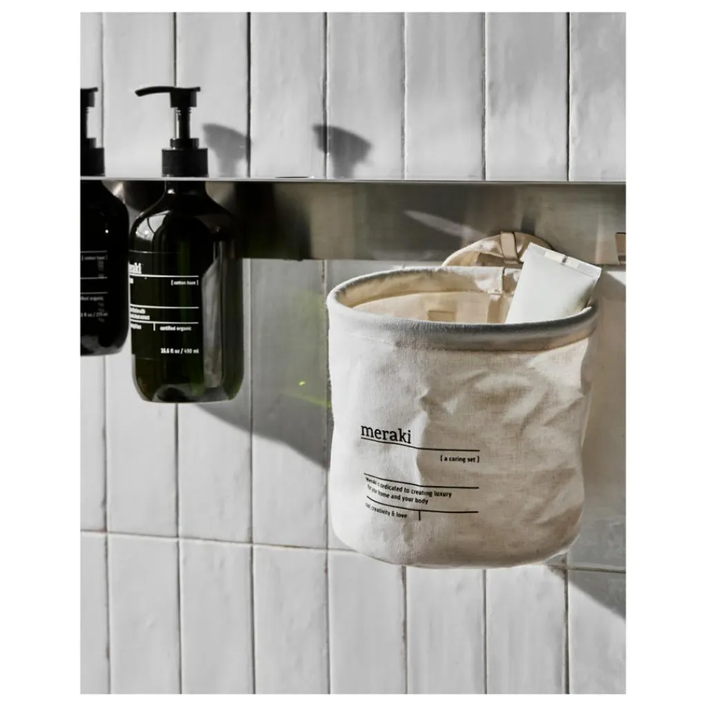 Meraki Storage Basket Caring White< Opbevaring & Organisering