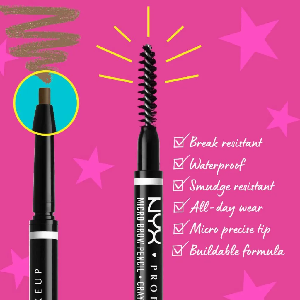 NYX PROFESSIONAL MAKEUP Øjenbryn>Micro Brow Pencil