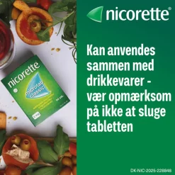 Nicorette® Nikotintabletter|Rygestop<Microtab Classic 2 mg, resoribletter, sublinguale nikotin
