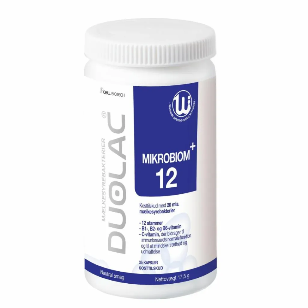 DUOLAC Ingredienser<Mikrobiom 12
