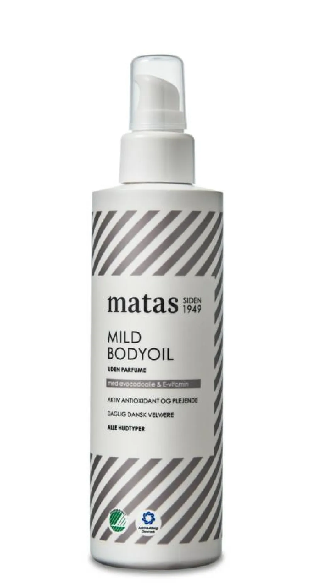 Matas Striber Bodylotion>Mild Bodyoil Uden Parfume
