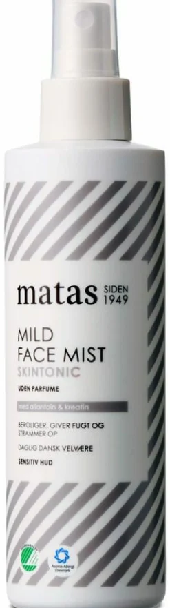 Matas Striber Facial Mist>Mild Face Mist til Sensitiv Hud Uden Parfume