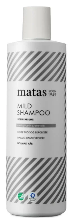 Matas Striber Shampoo>Mild Shampoo til Normalt Hår Uden Parfume