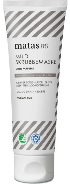Matas Striber Renseprodukter<Mild Skrubbemaske Uden Parfume